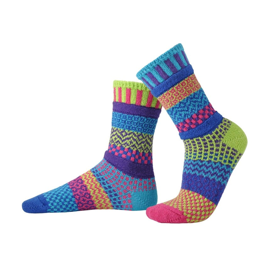 Adult Crew Socks Bluebell