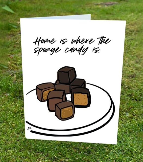 Card Sponge Candy