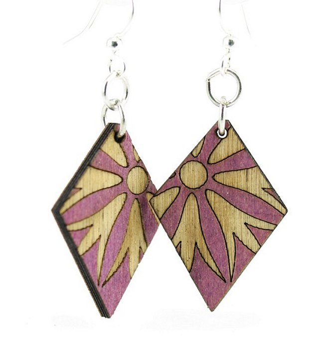 Diamond Blossom Earrings