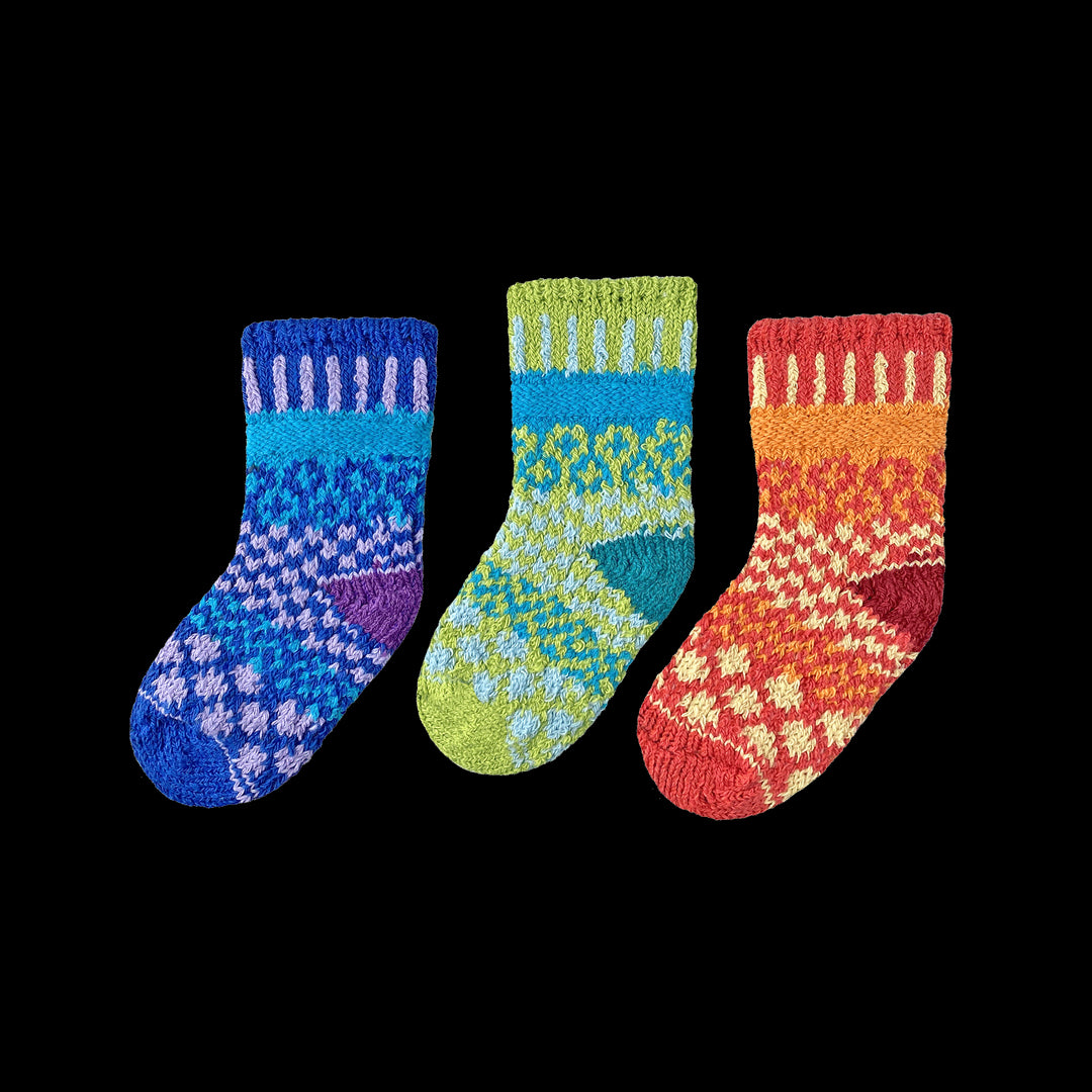 Baby Socks Pair of 3 Prism