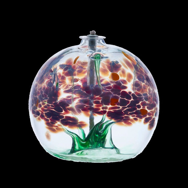 3" Blossom Oil Lamp Best Wishes