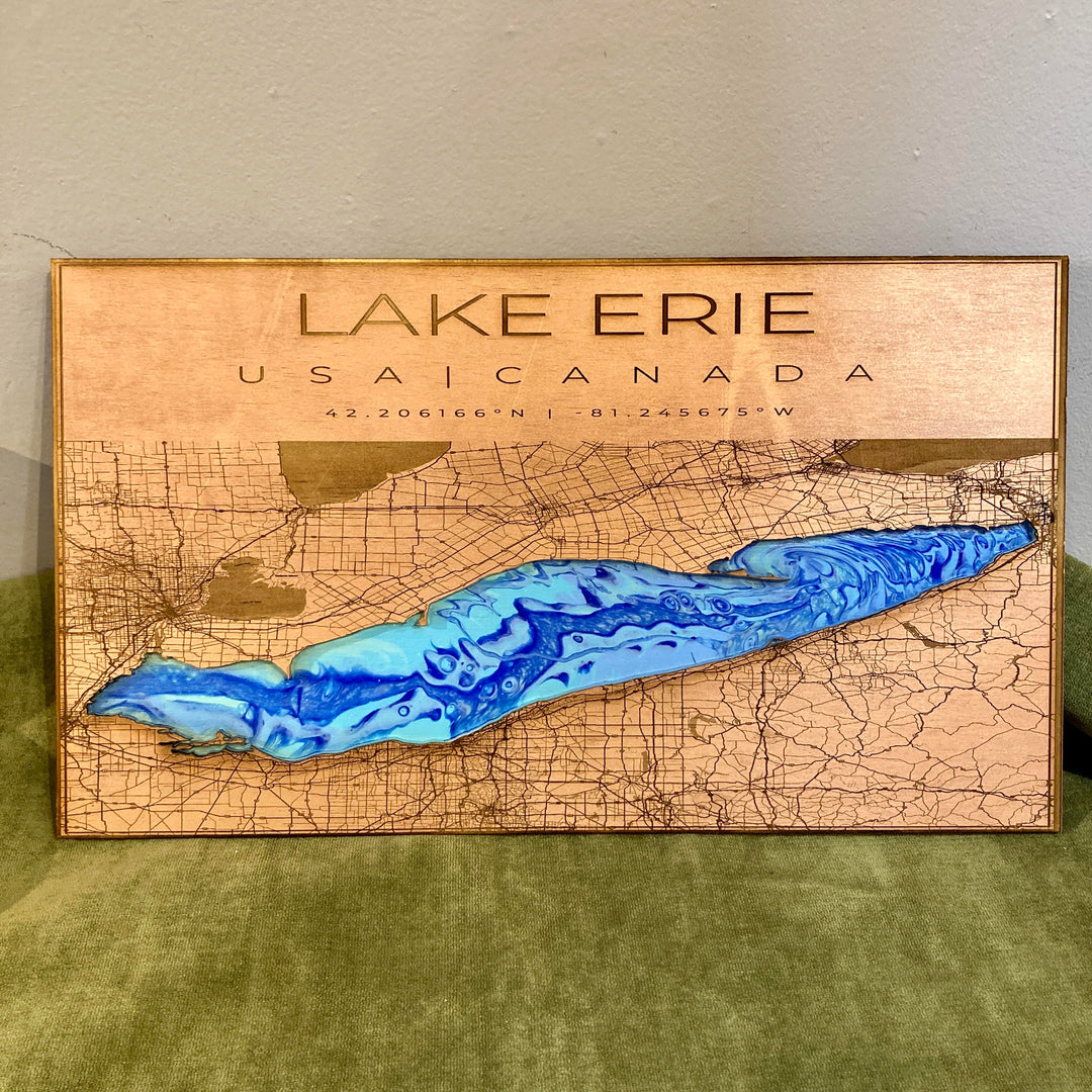 Large Lake Erie Copper + Blue