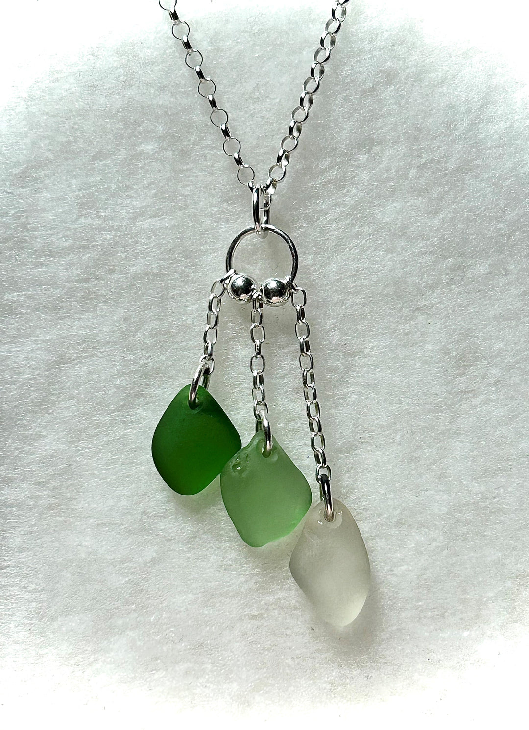 Fade Necklace Green