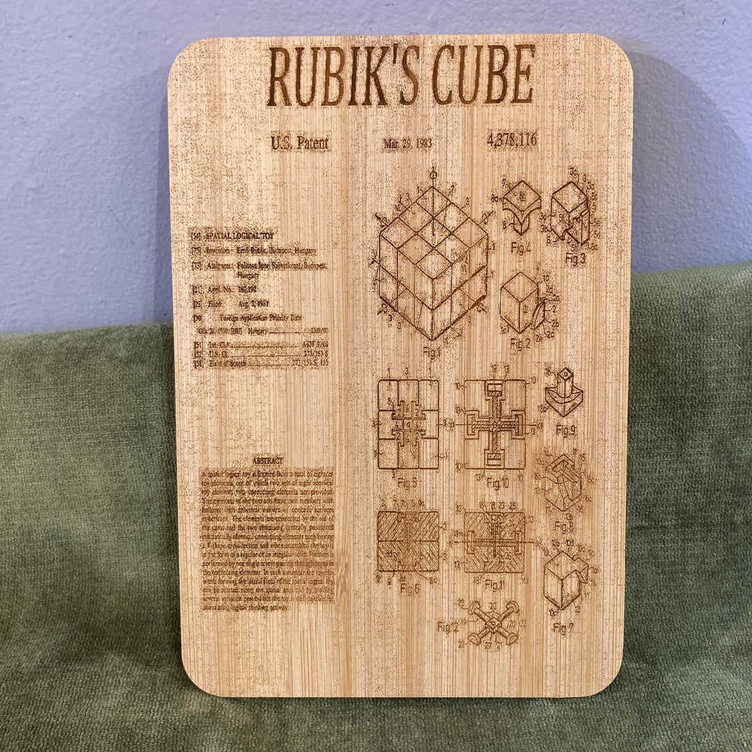 Rubik's Cube Bamboo