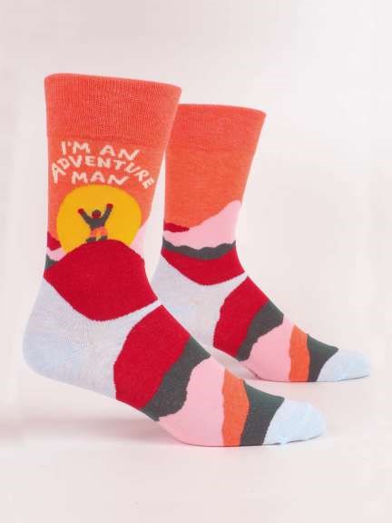 Adventure Man Men's Socks