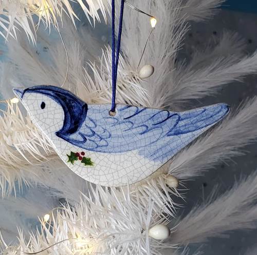 Nuthatch Ornament