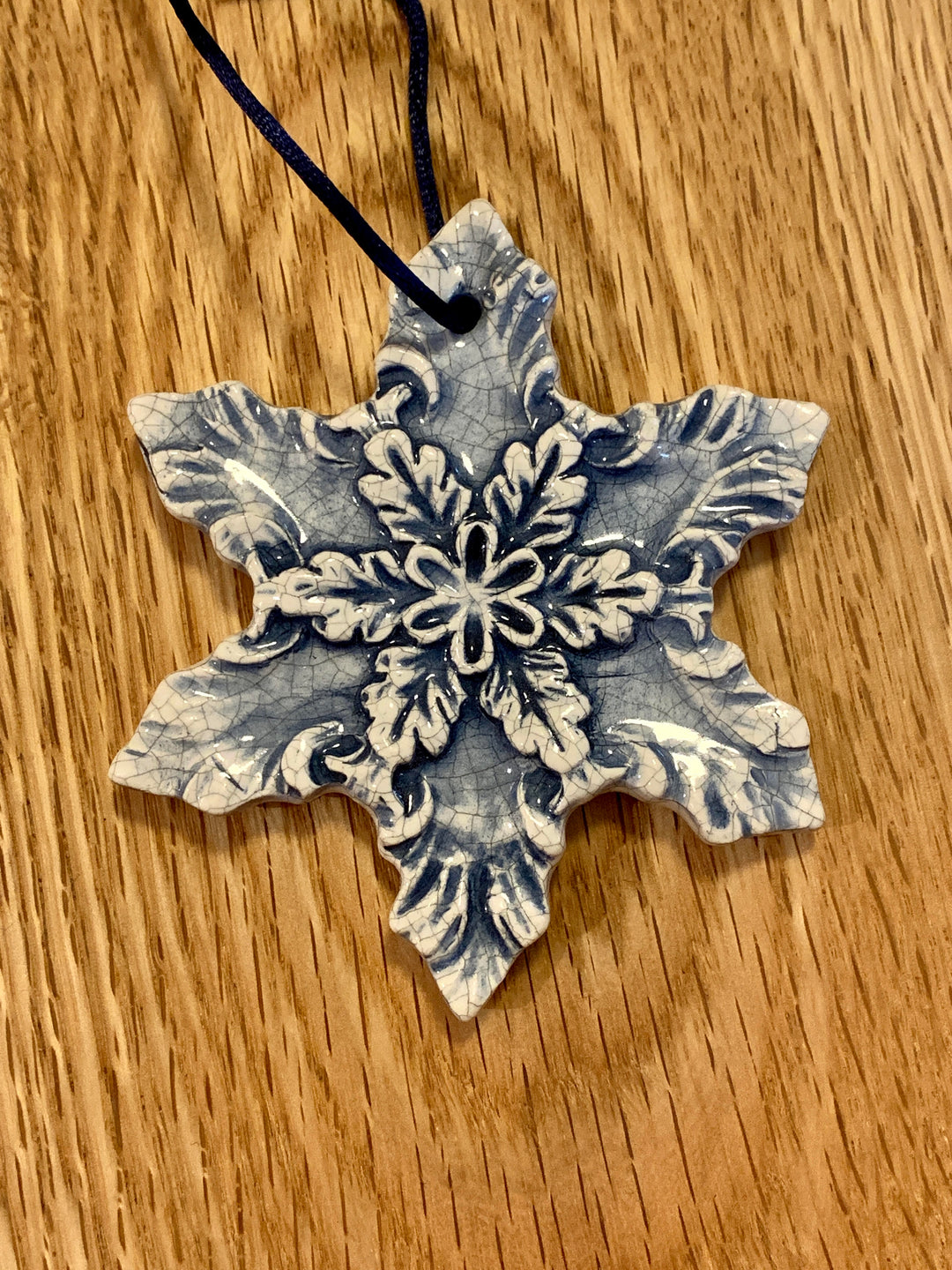Snowflake V Ornament