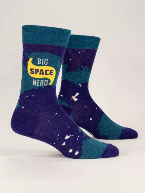 Big Space Nerd Men's Socks