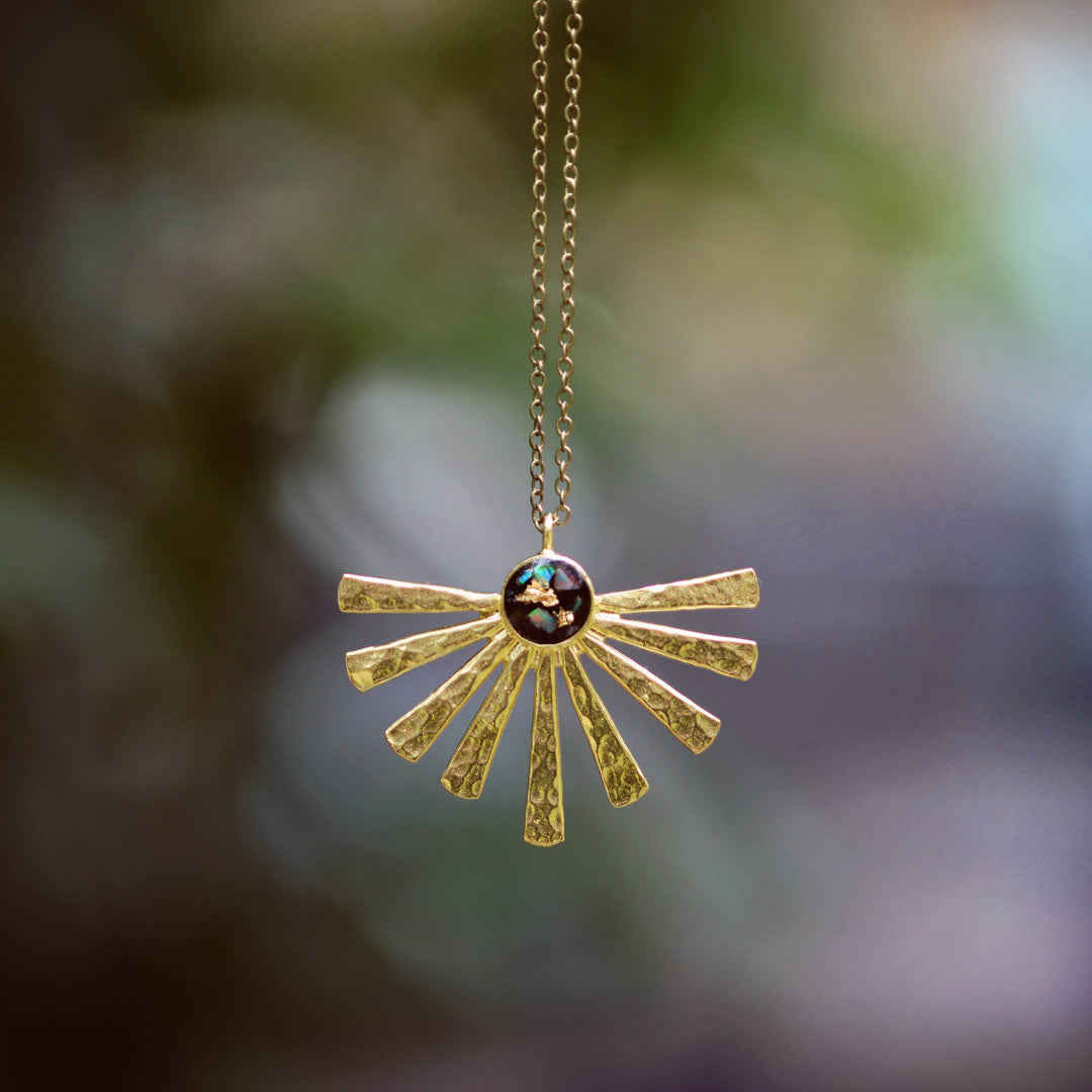 The Opal Sun Necklace