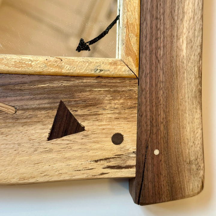Wooden Mini Mirror