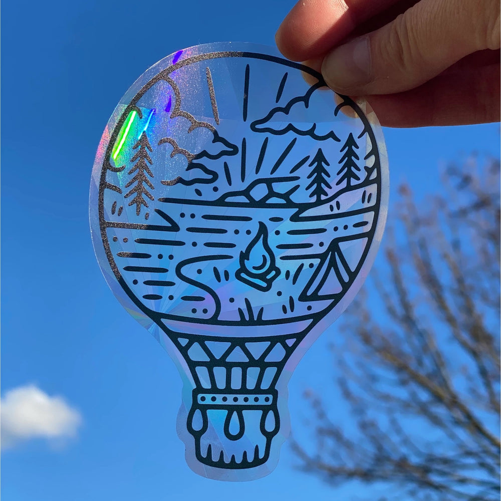 Suncatcher Decal Balloon Camp
