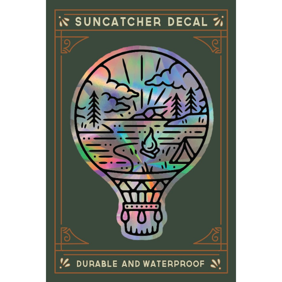 Suncatcher Decal Balloon Camp