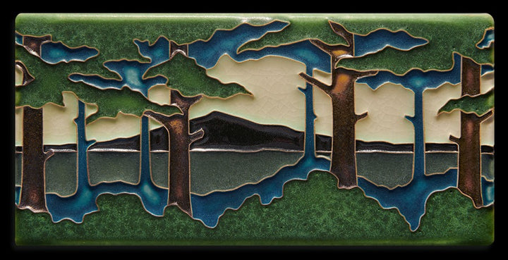 Horizontal Pine Landscape Summer