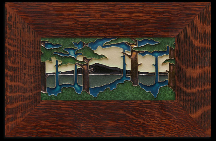 Horizontal Pine Landscape Summer