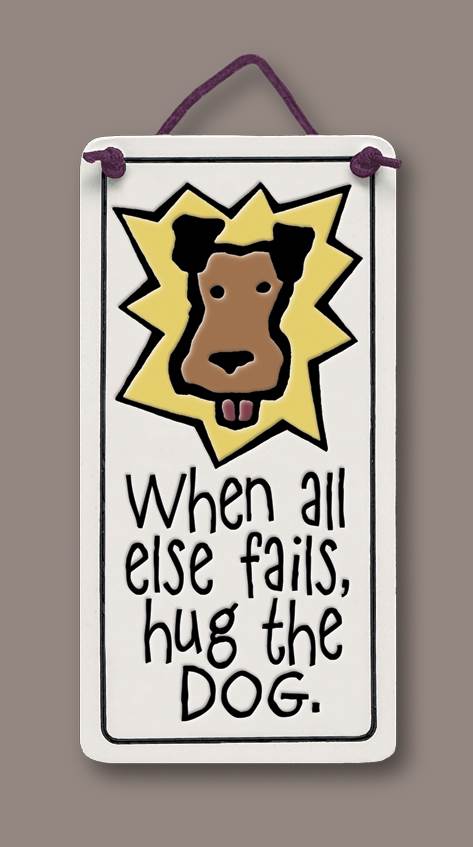 Hug the Dog Tile