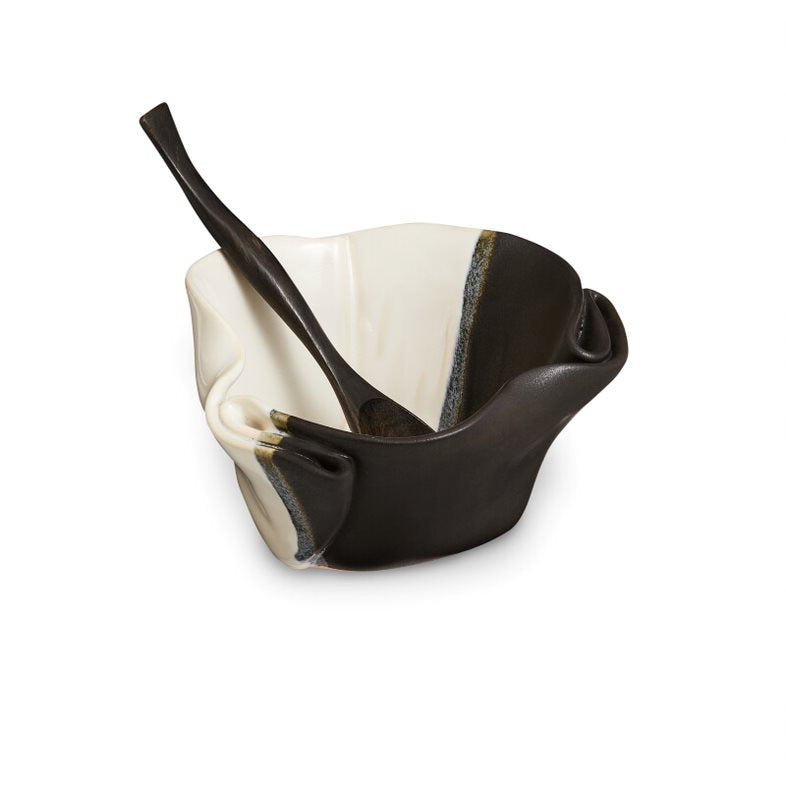 Guacamole Bowl Black & White