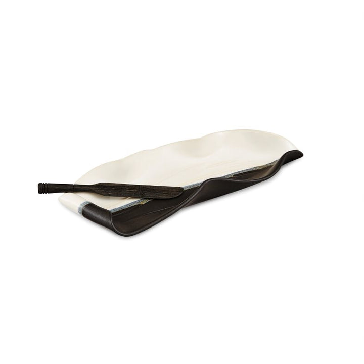 Stick Butter Dish Black & White