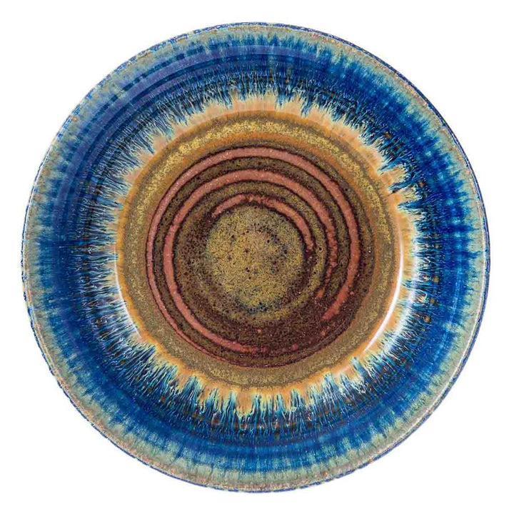 Pasta Serving Bowl Amber Blue