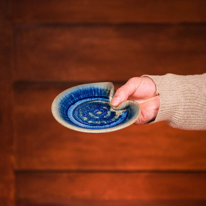 Spoon Rest Amber Blue