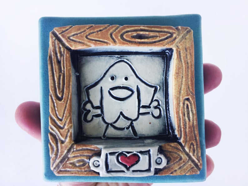 Clique Tile Brown Frame