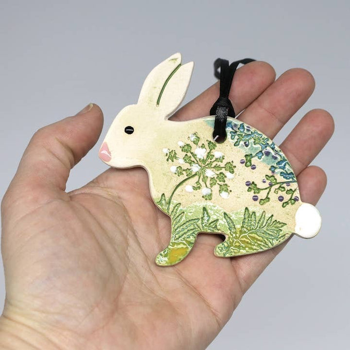 Pottery Ornament Bunny