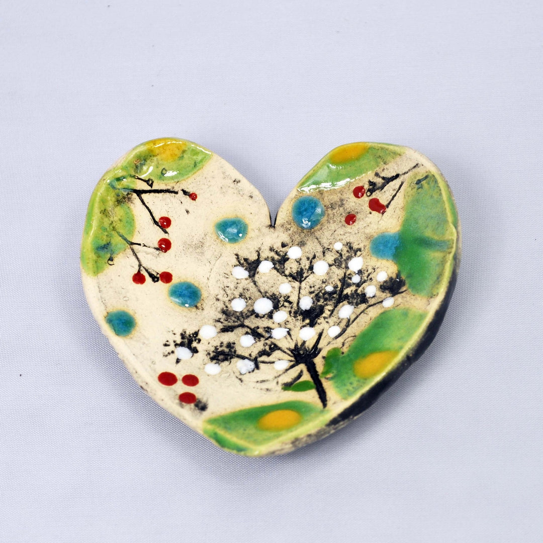 Small Dish Heart Tree