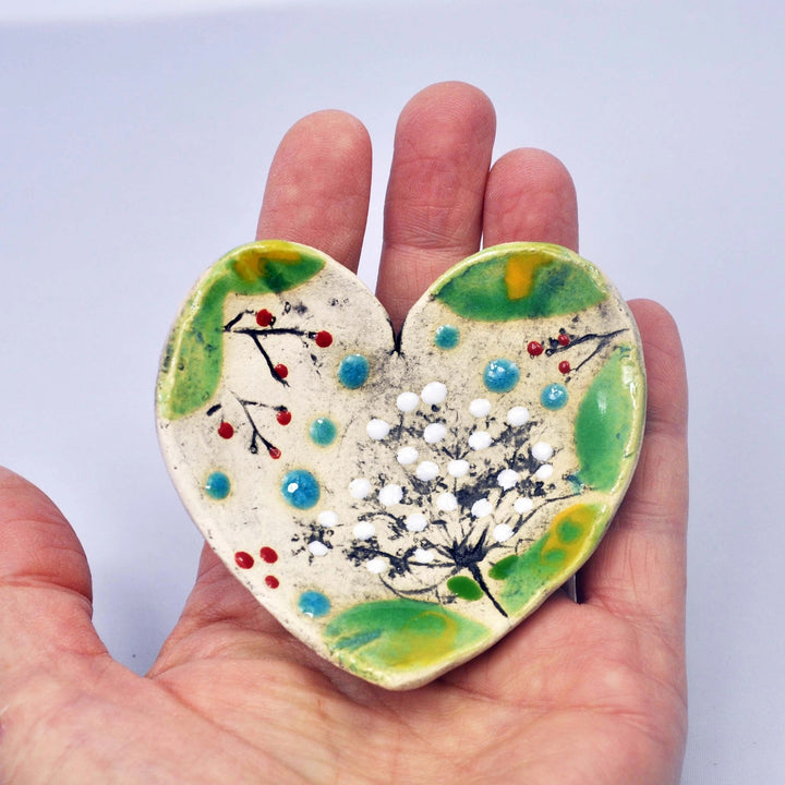 Small Dish Heart Tree