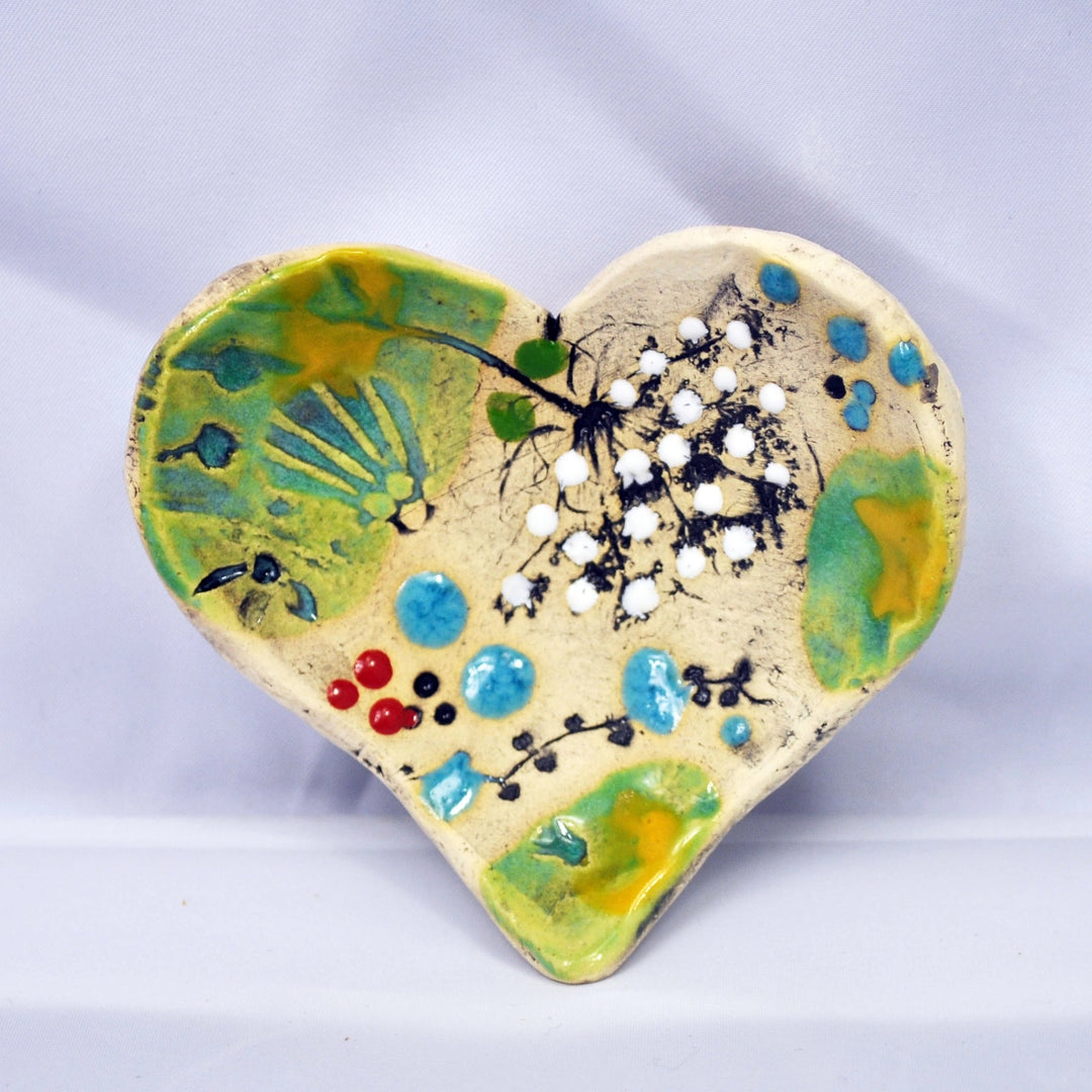 Spoon Rest Heart Dish