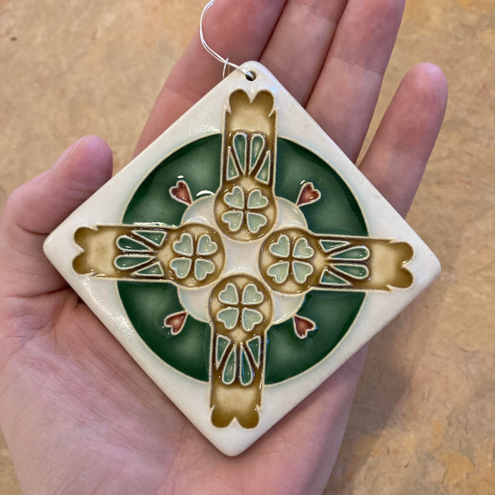 Ornament Swedish Hearts Square