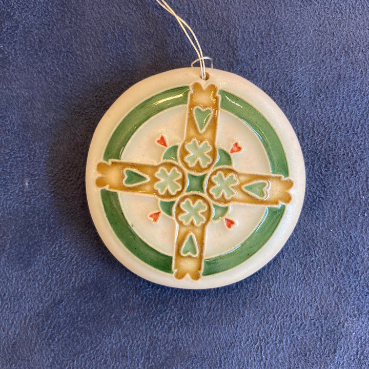 Ornament Swedish Hearts Round