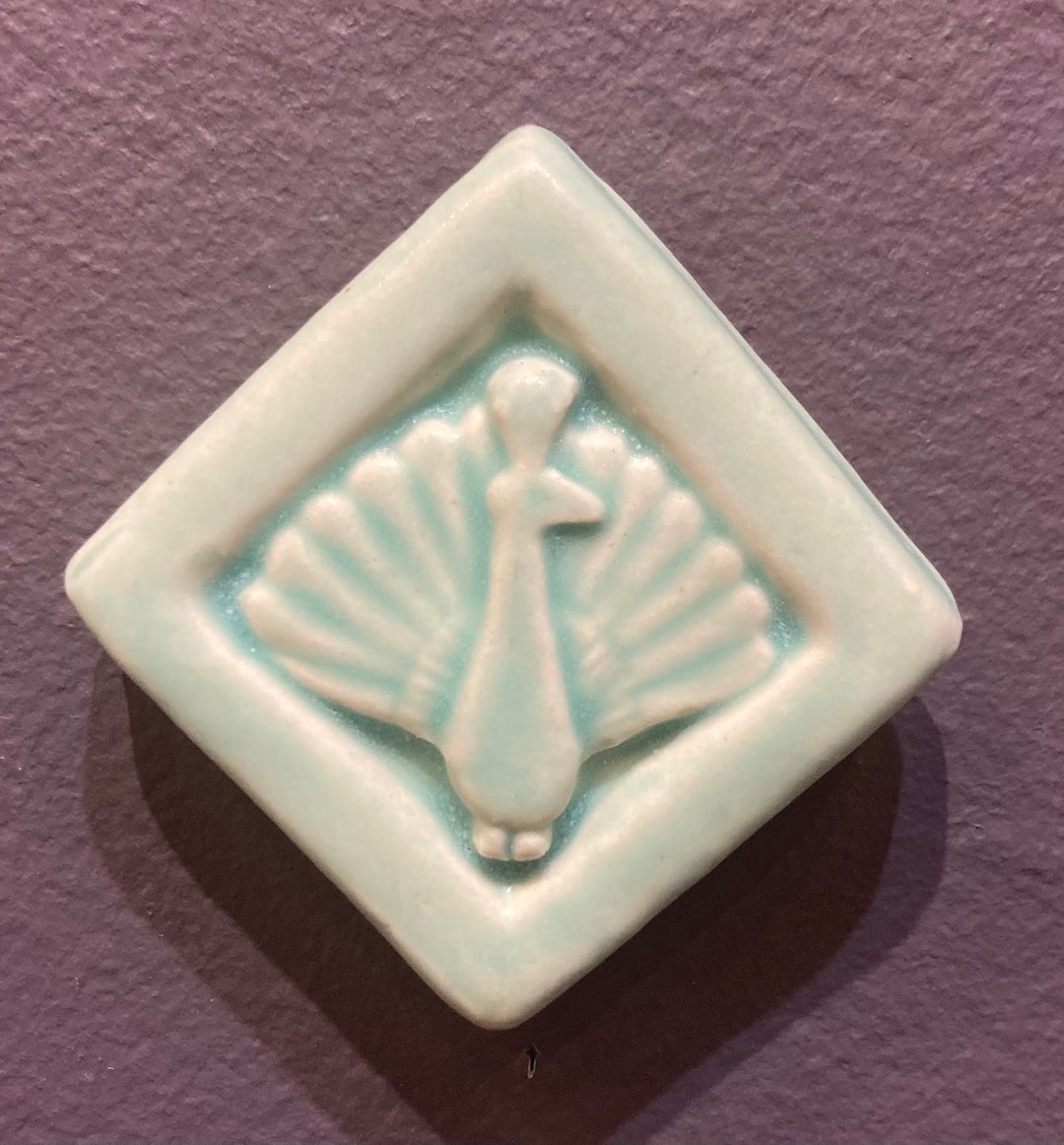 2x2 Peacock Tile Bermuda Green