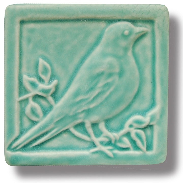 4x4 Spring Robin Tile Seaside Blue