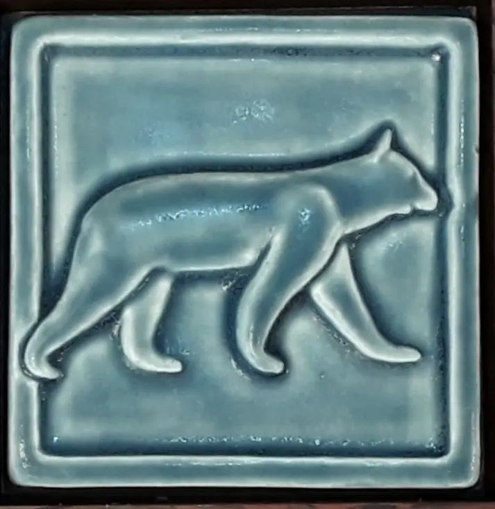 4x4 Bear Tile Seaside Blue
