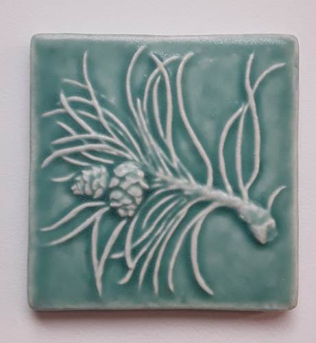 4x4 Scotch Pine Tile Bermuda Green