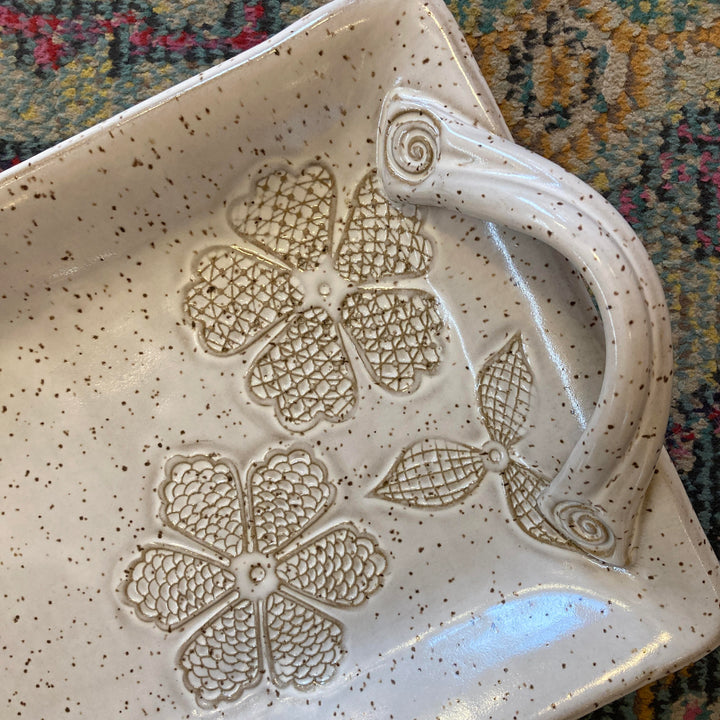 Big Flowers Tray Large