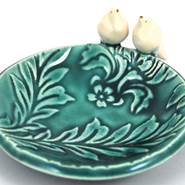 Emerald Bird Bowl