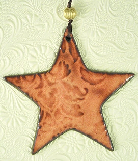 Caramel Star Ornament