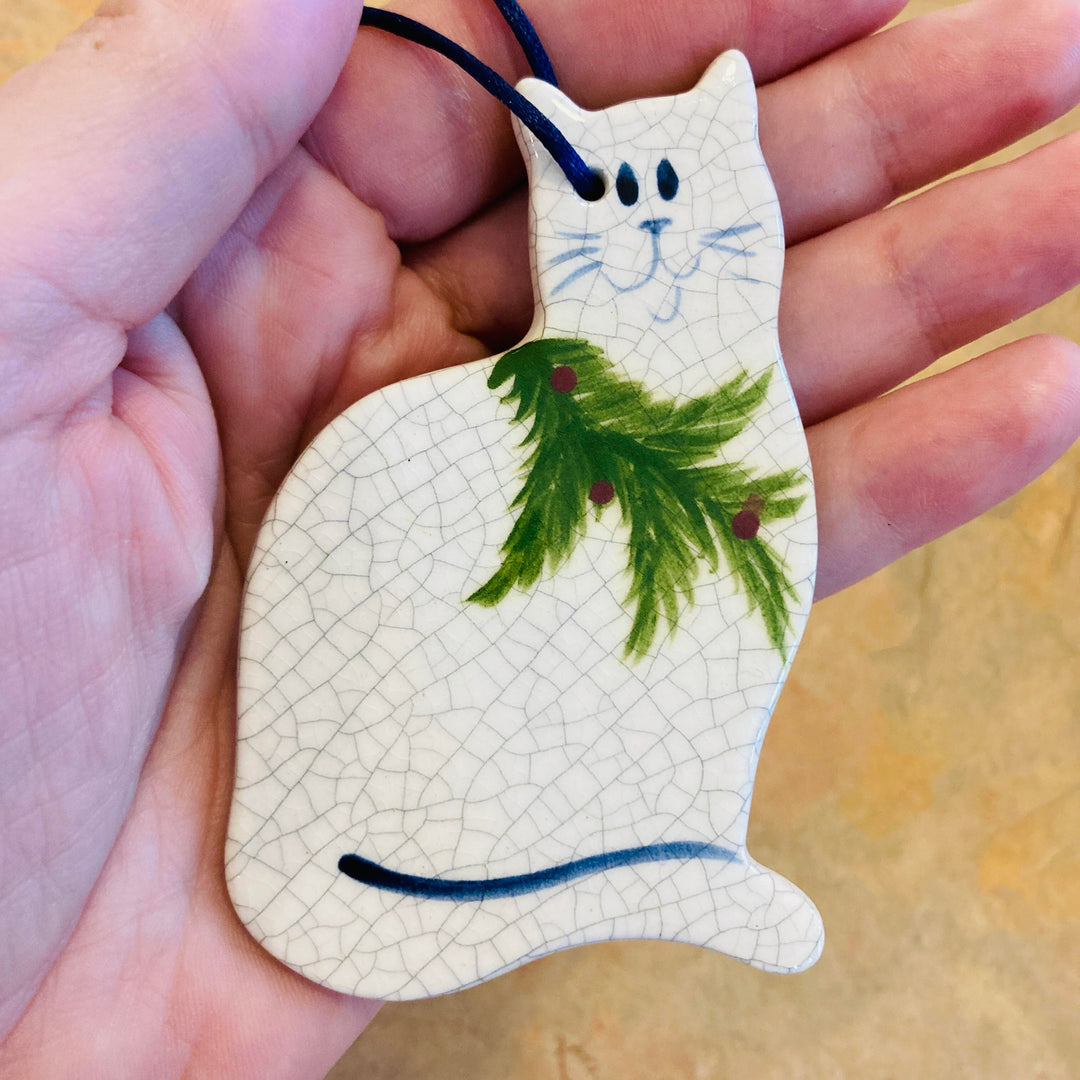 Sitting Cat Ornament