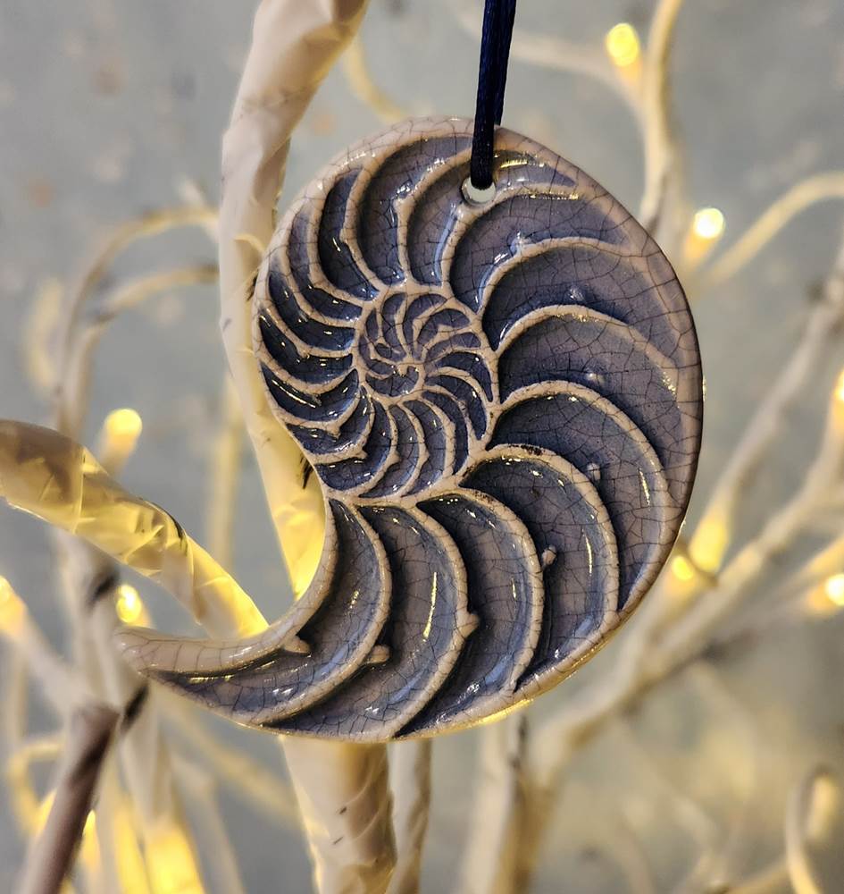 Nautilus Shell Ornament