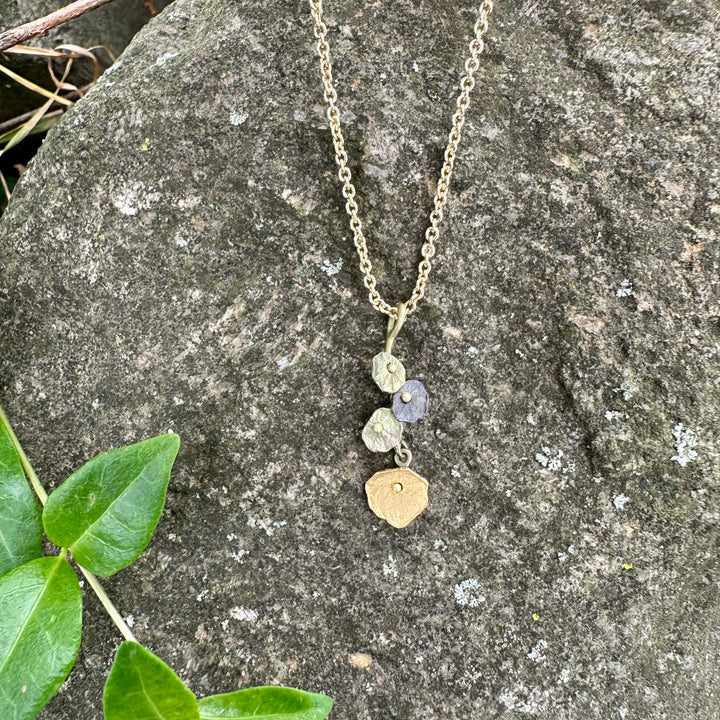 Nasturtium Petite Pendant Necklace