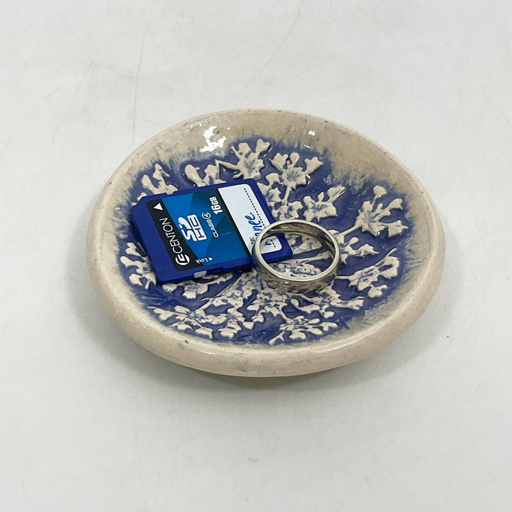 Pottery Dish Bowl - Queen Anne Snowflake