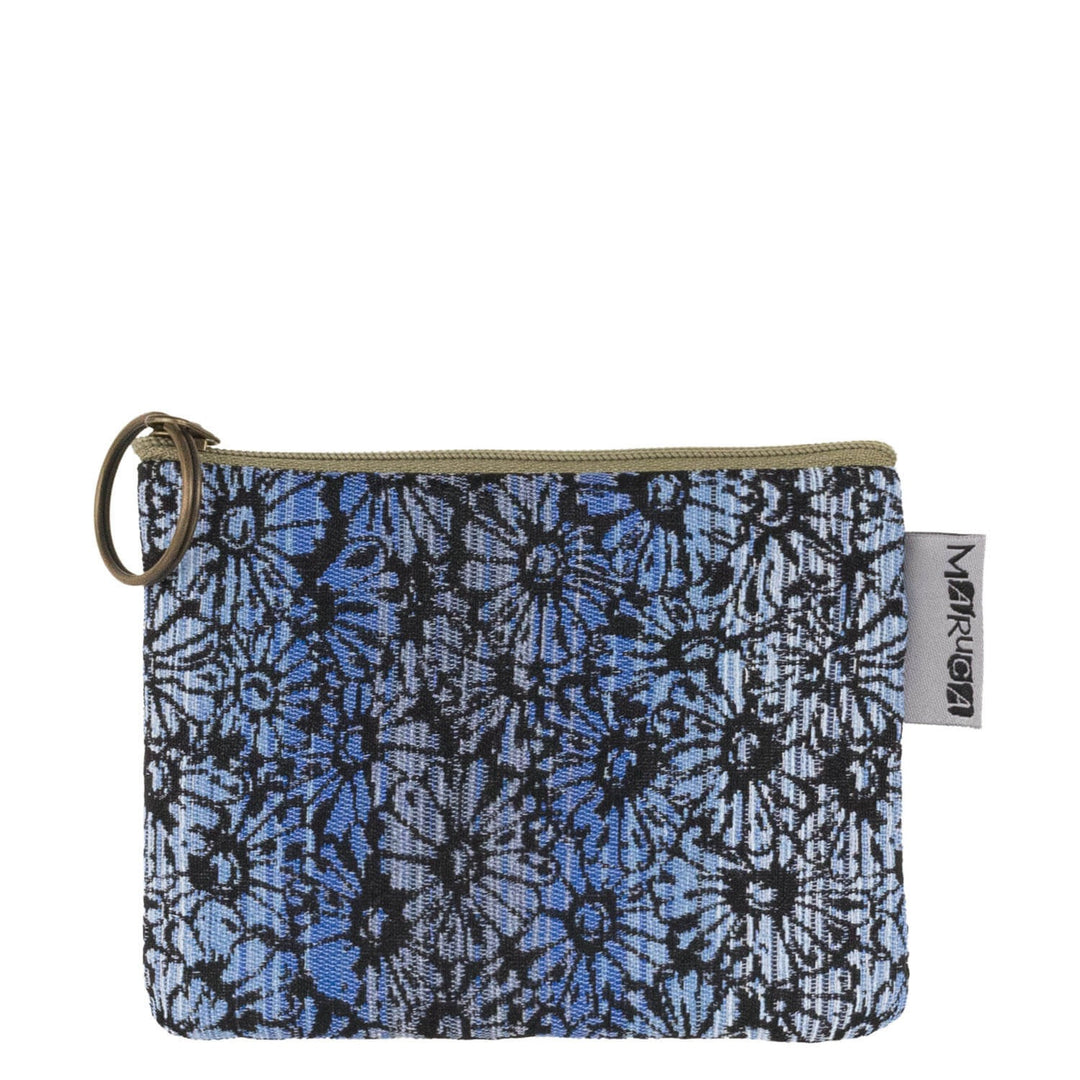 Coin Purse Wildflower Blue