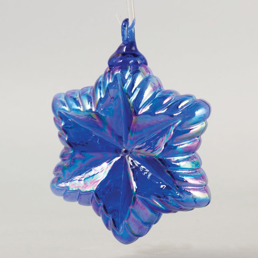 Star Ornament Cobalt Blue