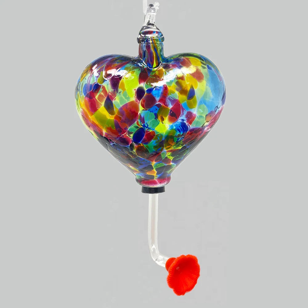 Hummingbird Feeder Heart Bouquet