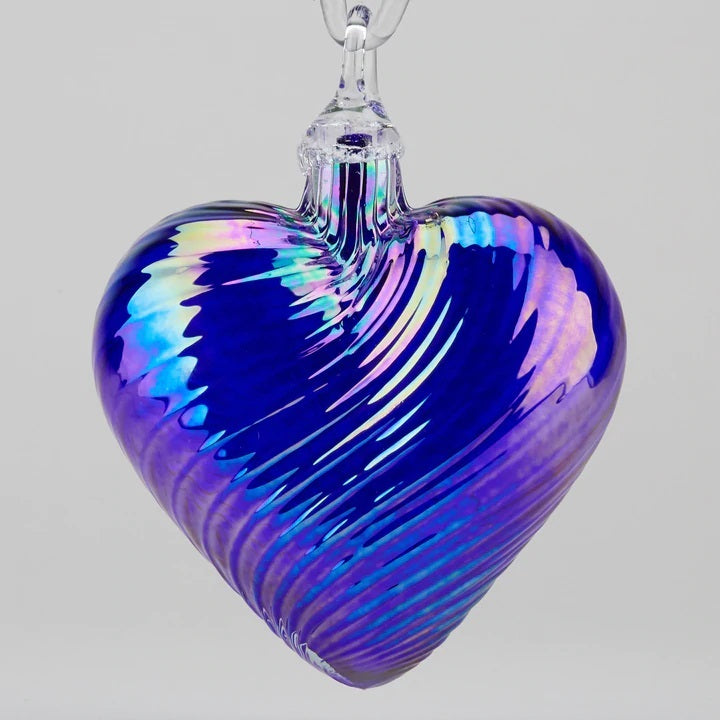 Heart Ornament September Sapphire