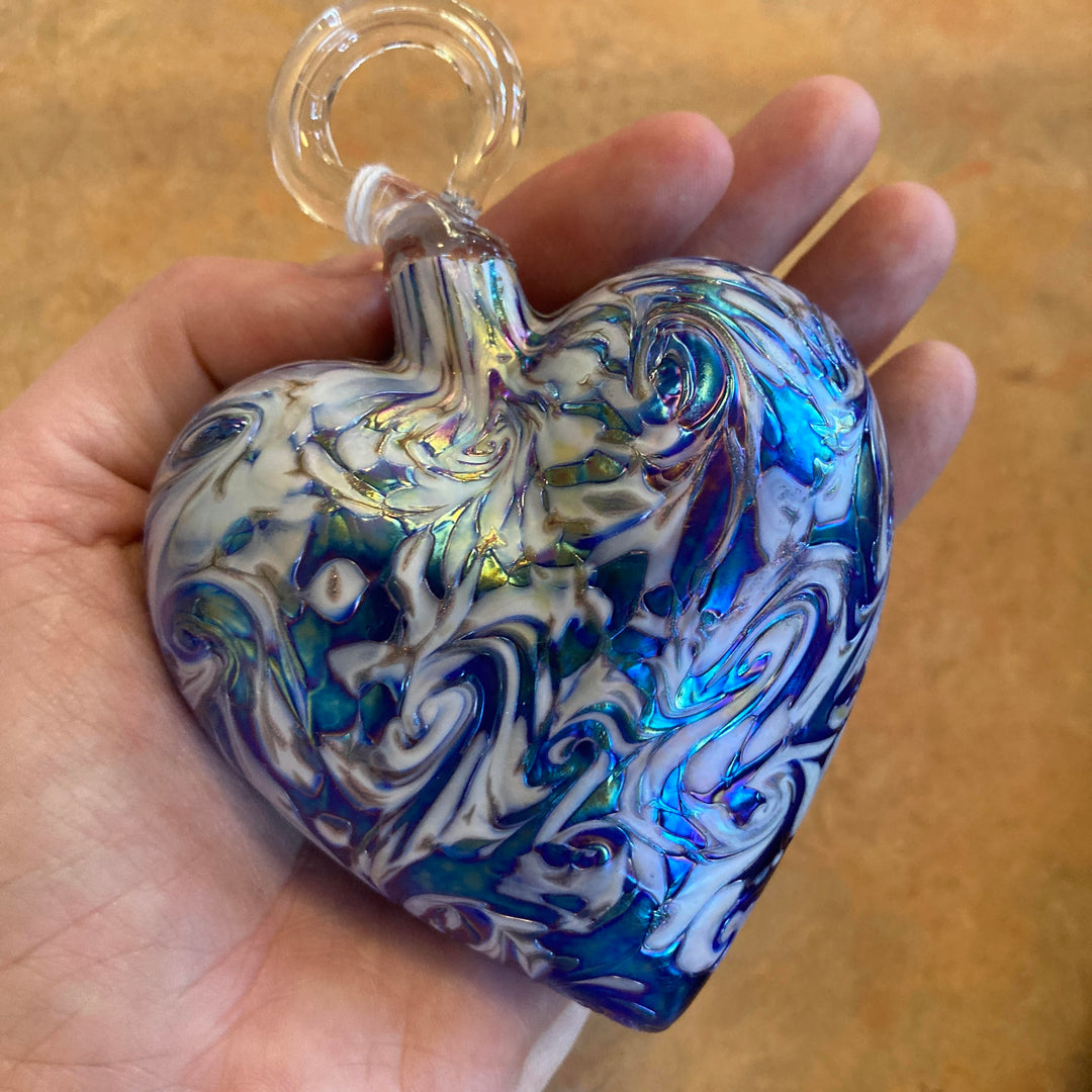 Heart Ornament Persian Sapphire