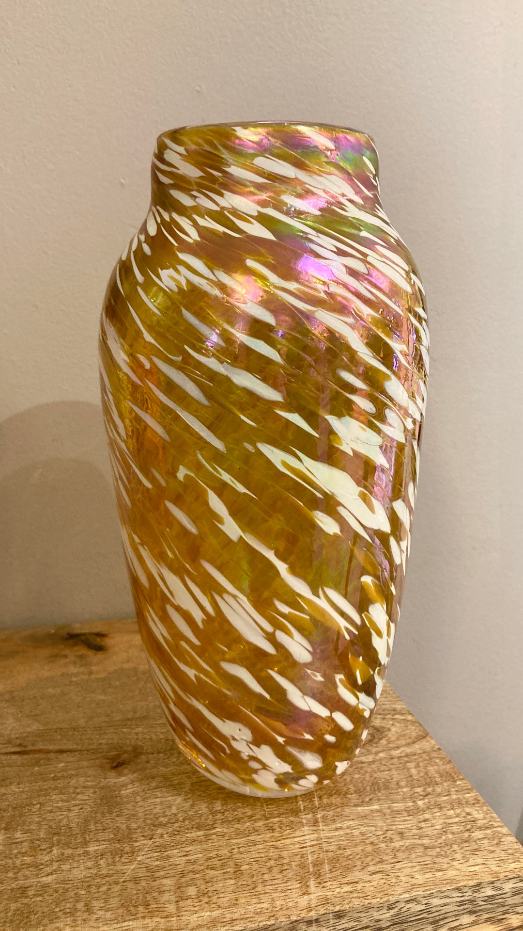 Spun Vase Gold