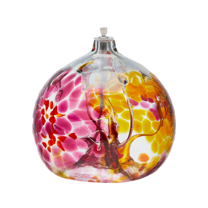 Spirit Oil Lamp Multi Pink