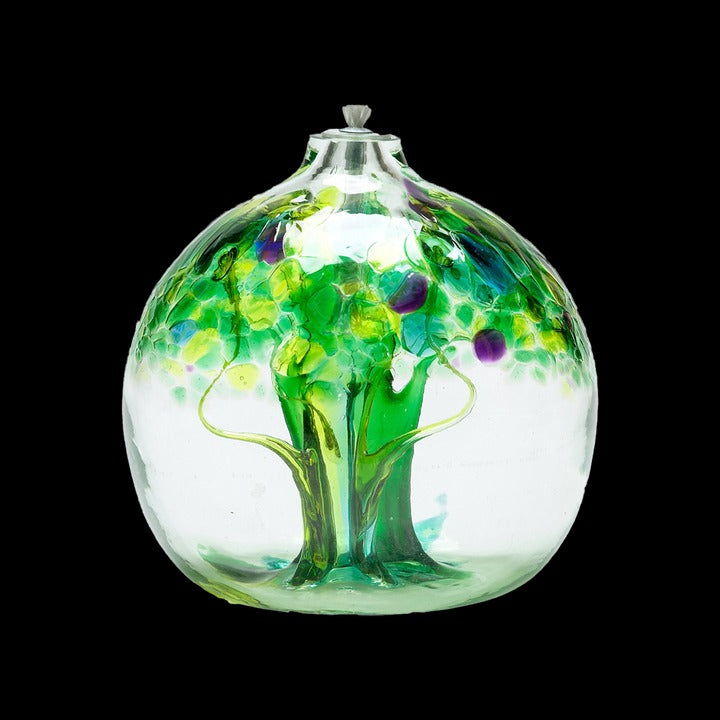 6" Oil Lamp Tree of Spring