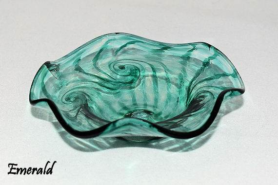 Trinket Dish Emerald